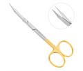 HLW 19-6TC - ножницы хирургические изогнутые Goldmann-Fox TC, 125 мм 19-6TC - фото 508237