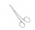Asa Dental 0307-1 - ножницы для десны N1 изогнутые по плоскости, 10,5 см 0307-1 - фото 508272