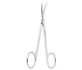 Asa Dental 0305-2 - ножницы для десны изогнутые по плоскости, 11,5 см 0305-2 - фото 508316