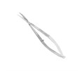 Asa Dental 0312-2 - ножницы для десны изогнутые, не острые, на защелке, 11 см 0312-2 - фото 508360