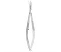 Asa Dental 0312-2 - ножницы для десны изогнутые, не острые, на защелке, 11 см 0312-2 - фото 508361