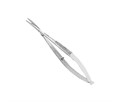 Asa Dental 0312-1 - ножницы для десны изогнутые, тонкие лезвия, на защелке 11 см 0312-1 - фото 508368