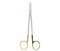 Asa Dental 0309-2TC - ножницы для десны N2 изогнутые по плоскости с твердосплавными вставками и золотистыми ручками, 16 см 0309-2TC - фото 508386