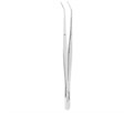 Asa Dental 0601-2 - пинцет анатомический изогнутый N2, 15 см 0601-2 - фото 508424