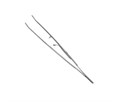 HLW 22-6 - пинцет стоматологический изогнутый с зажимом Pin, для пинов, 150 мм 22-6 - фото 508489
