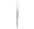 Asa Dental 0601-3 - пинцет анатомический изогнутый N3, 16 см 0601-3 - фото 508501