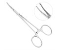HLW 20-33 - зажим хирургический Kocherklemme изогнутый с зубчиками, 12,5 см 20-33 - фото 509114