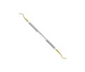Asa Dental 1208T-2 - штопфер-гладилка N2 двусторонняя (шарик-гладилка) с нитрит-титановым покрытием (золотым) 1208T-2 - фото 509252