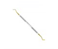 Asa Dental 1208T-1 - штопфер-гладилка N1 двусторонняя (шарик-гладилка) с нитрит-титановым покрытием (золотым) 1208T-1 - фото 509284