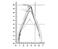 HLW 12-5B - щипцы для удаления зубов детские нижние резцы 12-5B - фото 510274