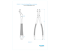 Asa Dental N121 - щипцы для удаления зубов, для верхних моляров, с зубчиками 0100-121 - фото 510812
