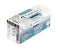 Elemaar ELNYLON 5/0 - шовный материал, 75 см, 1/2, 16 мм, обратно-режущая, 12 шт. 50N7HQ16 - фото 512232