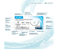Elemaar ELNYLON 4/0 - шовный материал, 75 см, 1/2, 20 мм, обратно-режущая, 12 шт. 40N7HQ20 - фото 512273