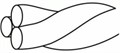 Дуга для ретейнеров SS twisted straight wire 3-хжильные 0175, 35 см 13-233-101 - фото 513326