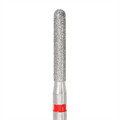 Бор алмазный, цилиндрический, скруглённый кончик, параллельный желобообразный уступ, 8881.314.014 8881.314.014 - фото 515761