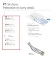 Файл эндодонтический F6 Sky Taper никель-титановый, конусность 4∘, длина 31 мм, F06L31.204.020 F06L31.204.020 - фото 517201