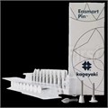 Диски полиры грубые белые (30шт) (Ensmart  Pin 125-2) KAGAYAKI УТ-00004959 - фото 519336