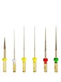 Машинные файлы MG3 Gold 25мм набор (Soco SC Plus) №12/17, 02/16, 02/19, 04/20, 06/25, 04/35, стерильные файлы, никель-титан, 6шт, ЕВРОФАЙЛ УТ-00006729 - фото 520381