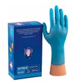 Перчатки нитриловые M (7-8), 200шт, голубые, Safe&Care УТ-00010897 - фото 523522